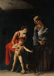 Madona s dítětem a hadem, 1605